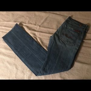 7 For All Mankind Straight Leg Jeans